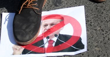 تظاهرات ضد اردوغان در عراق