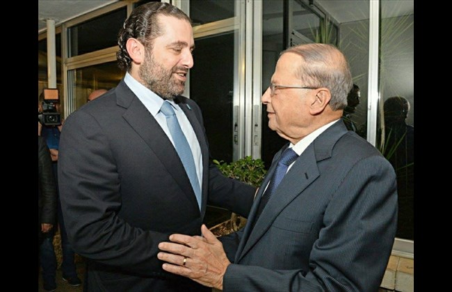 Hariri Officially Endorses Aoun for Lebanon’s Presidency