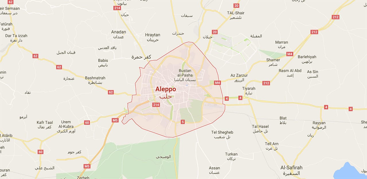 Over 1,200 Terrorists Preparing to Attack Aleppo, Syria: Report