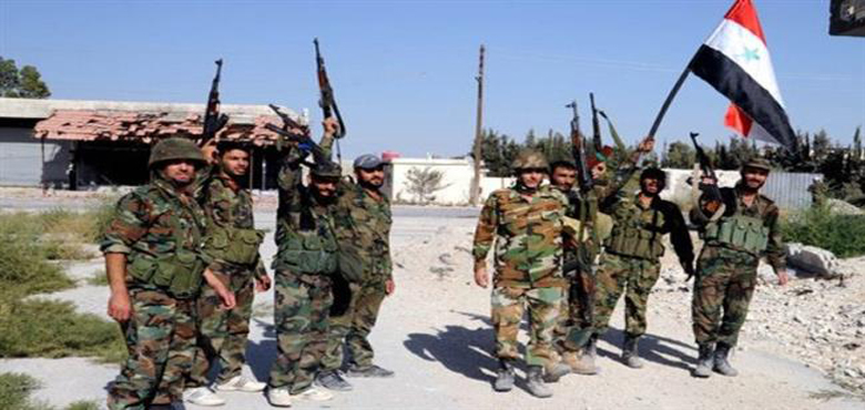 شامی فوج کی پیشرفت جاری، کئی علاقے دہشت گردوں کے آزاد