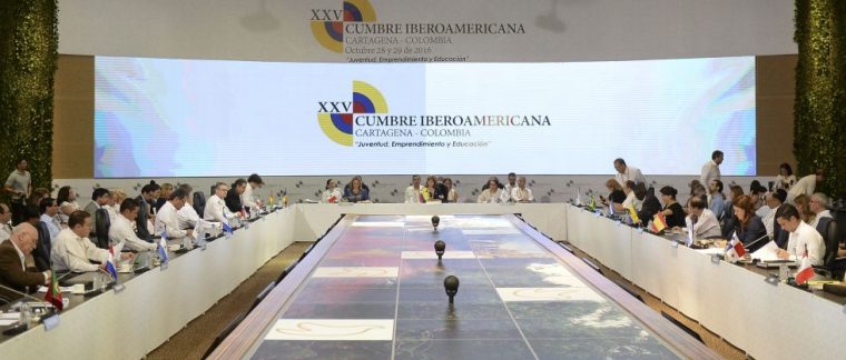 Arranca la XXV Cumbre Iberoamericana en Colombia