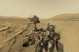 El ’selfie’ de Curiosity en Marte