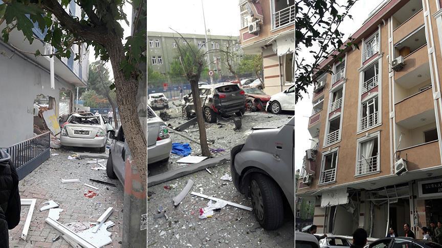 انفجار عنيف يهز مركز شرطة إسطنبول