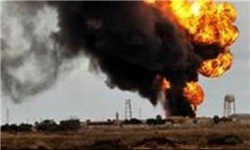 انفجار دو چاه نفتی عراق توسط داعش