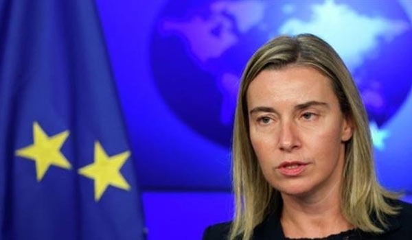موغريني: الاتحاد الاوروبي يتعهد بتنيفذ الاتفاق النووي مع ايران بشكل كامل