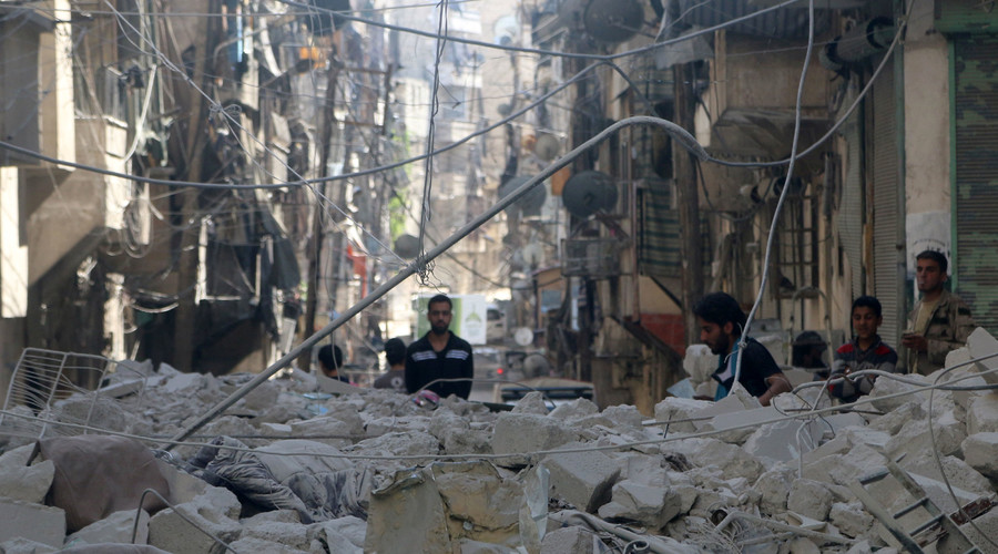 Civilians Rise Up against Terrorists in Syrian Aleppo