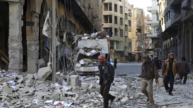 10 civiles muertos en bombardeo de la coalición liderada por EEUU en Siria