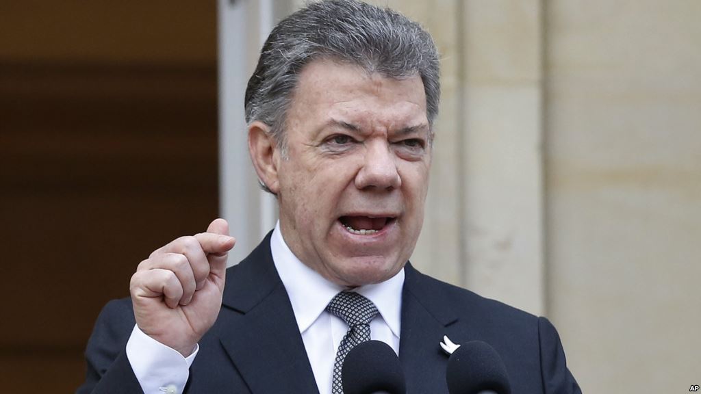 Santos reitera la urgencia de implementar el acuerdo de paz