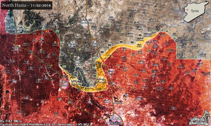 بالخريطة المفصلة+ تحرير صوران يغير موازين القوى في ريف حماة، وسط أنباء عن تواجد عسكري مصري في سوريا