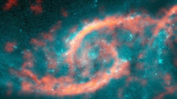 Observan un enorme «tsunami cósmico» avanzando dentro de una galaxia