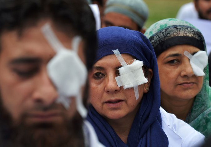 India’s Crackdown in Kashmir: 94 Dead, 17,000 Inured, 100s Blinded