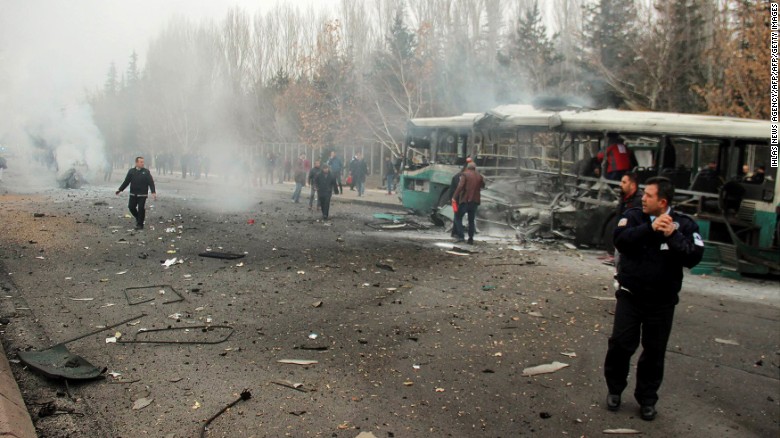Car Bomb in Turkey Killed 13 Soldiers, Wounded 55 People