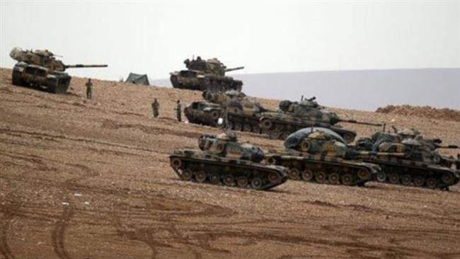 ورود نیروی زمینی ارتش ترکیه به سوریه