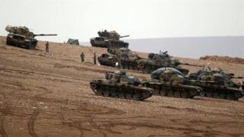 ورود نیروی زمینی ارتش ترکیه به سوریه