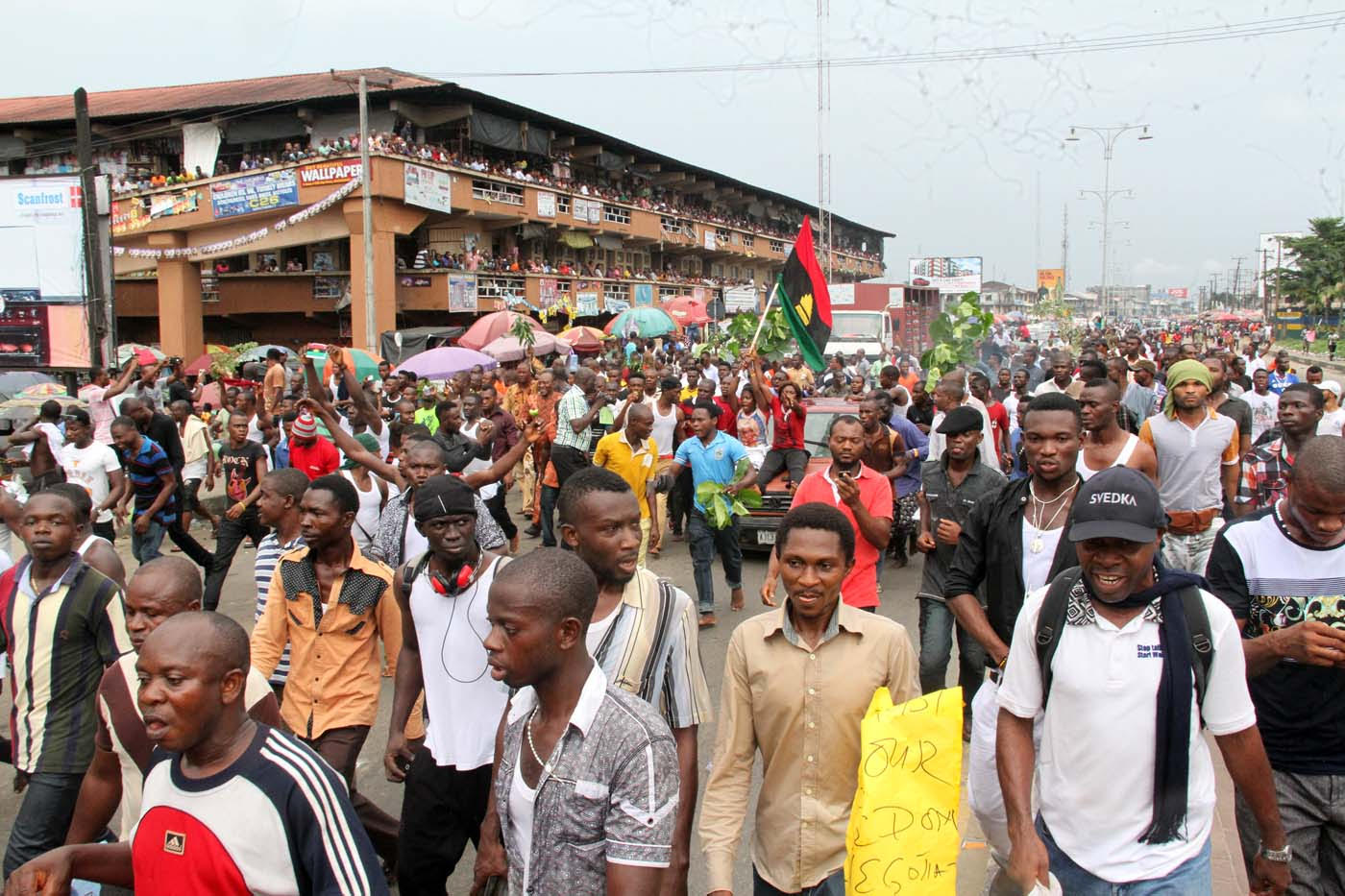 Nigerians Rally to Support Bahraini Opposition Leader