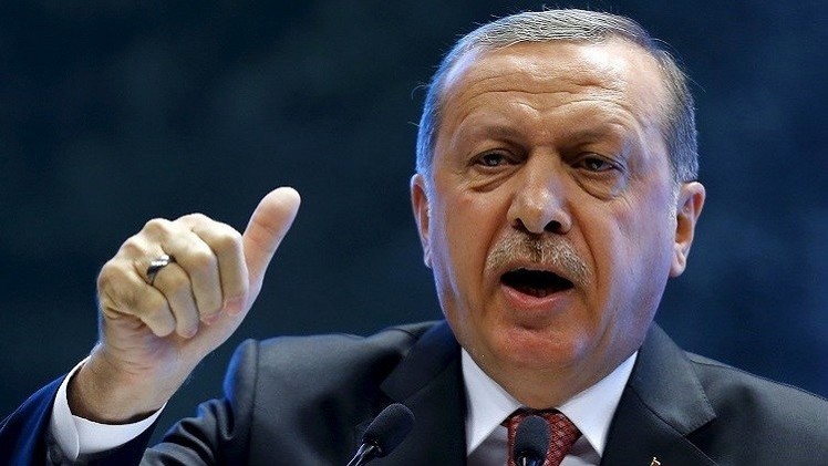 أردوغان: نملك أدلة واضحة حول دعم التحالف الأمريكي للتنظيمات الارهابية