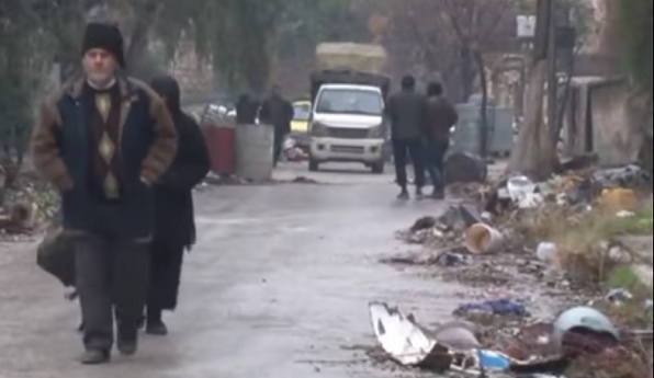 Residents Returning Liberated Districts of Aleppo, Syria
