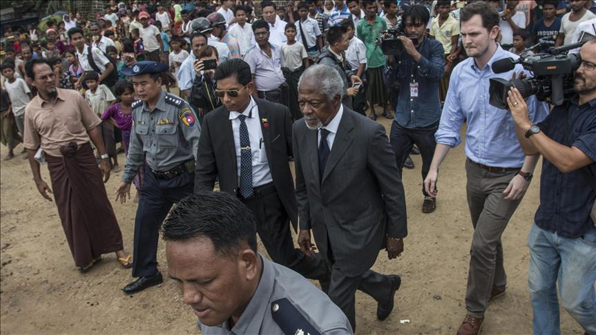 Former UN Head Visits Myanmar amid Muslims Massacre