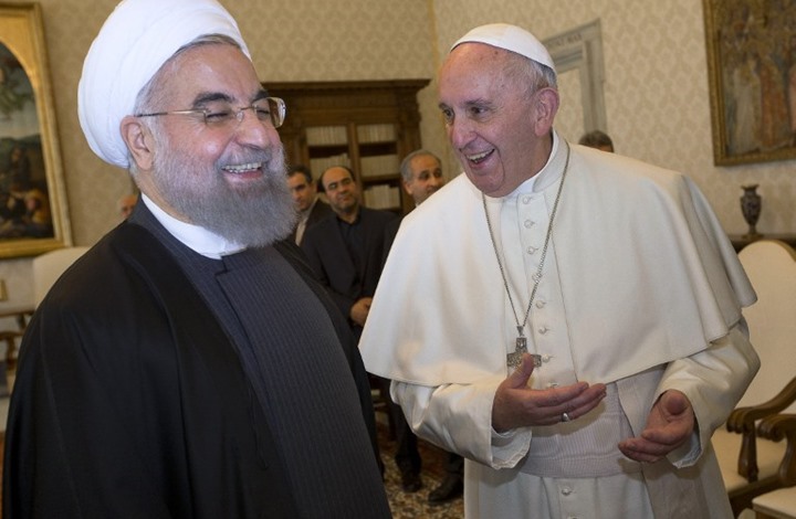 بابا الفاتيكان: لايران دور كبير في استقرار الشرق الأوسط