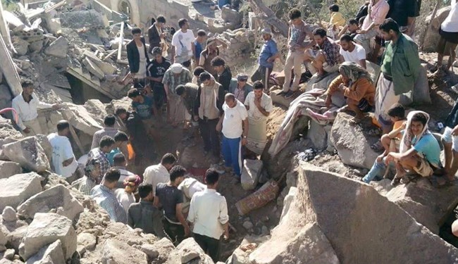30 ضحية بمجزرة سعودية جديدة في مدينة صعدة اليمنية
