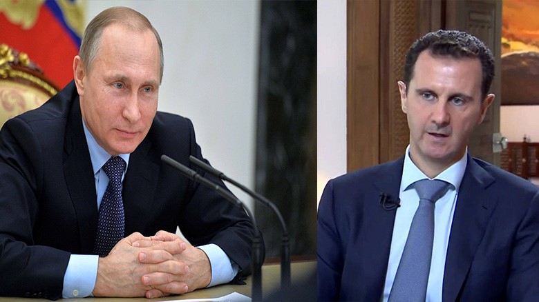 Putin y Al-Asad insisten en la importancia de la lucha contra los grupos terroristas