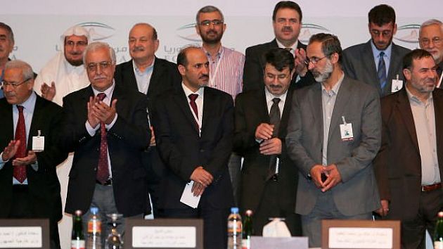 معارضه سوریه، پرچم سفید وین
