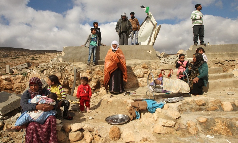Occupation Forces Make 110 Palestinian Homeless in West Bank
