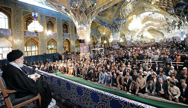 آية الله خامنئي: العام الايراني الجديد هو"عام الاقتصاد المقاوم ... المبادرة وعمل"