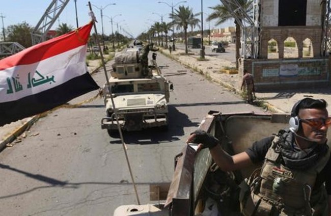 القوات العراقية تبدأ عملية تحرير قضاء هيت