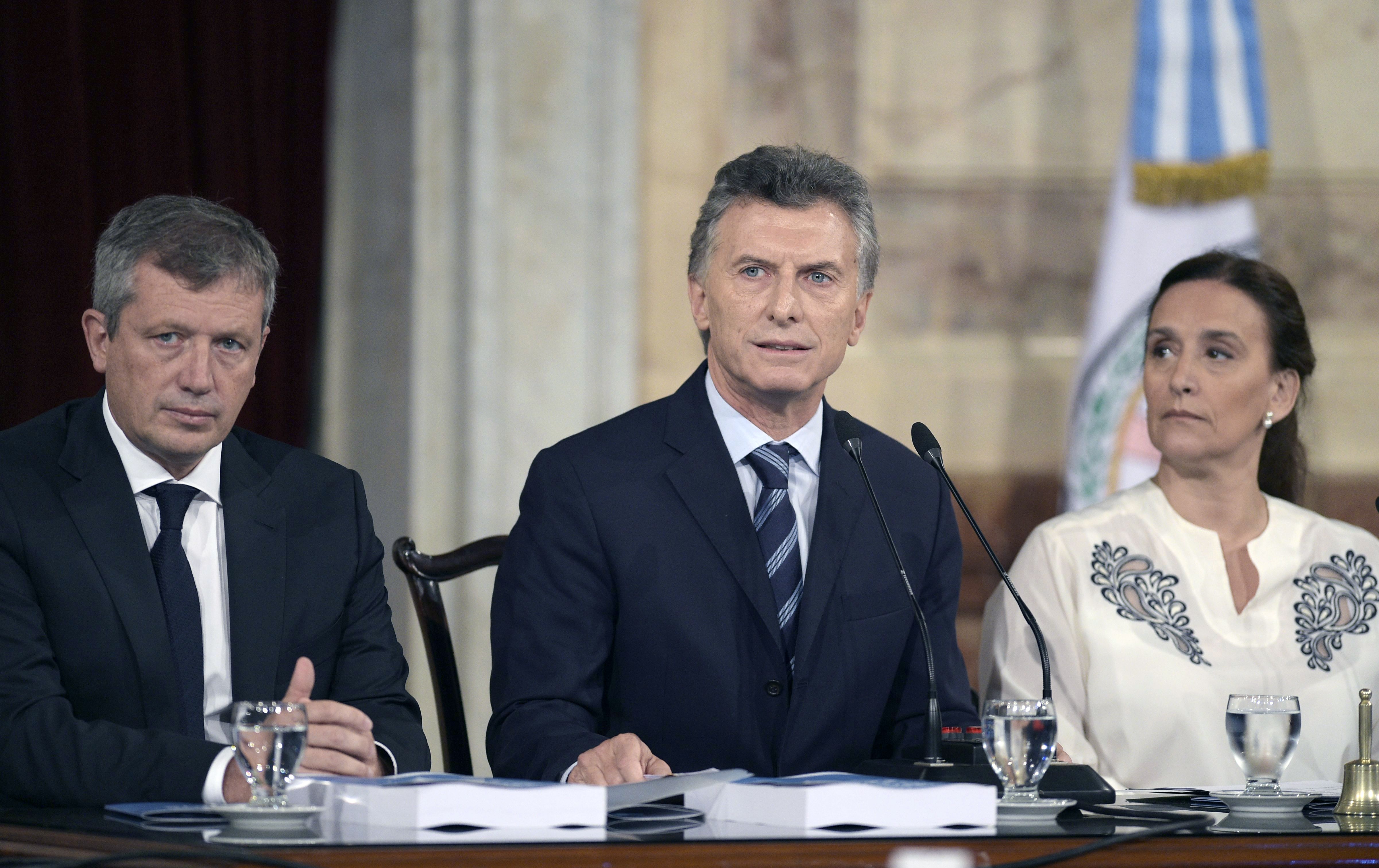 Macri inauguró el Parlamento argentino con sus críticas a los gobierno kirchnesristas