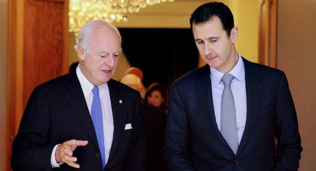 دي ميستورا: الشعب السوري من يقرر مصير الرئيس الأسد وليس الأجنبي