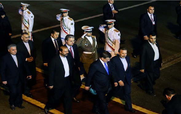 رئيس الوزراء التركي يبدأ زيارة رسمية الى طهران