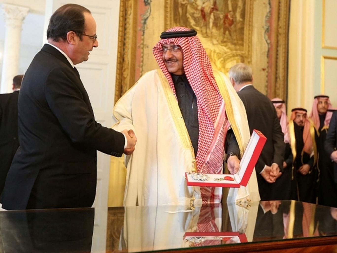 France Awarded Highest National Honor to Saudi Regime’s Crown Prince