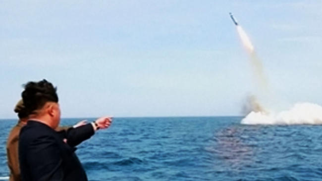 North Korea Conducts Third Submarine Ballistic Missile Firing