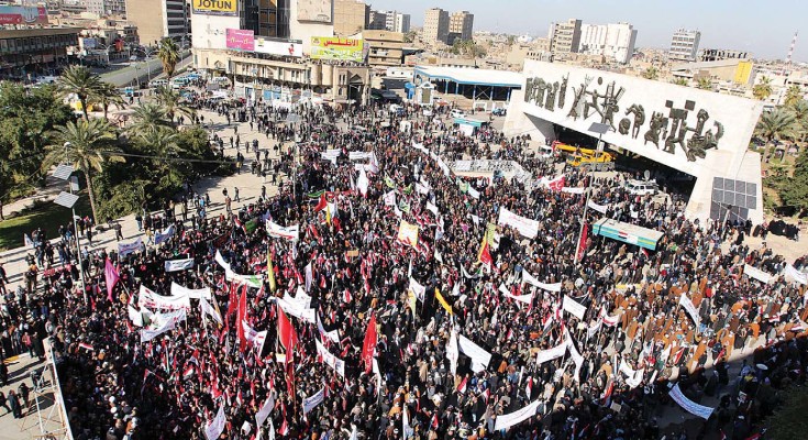 استفنار امني في بغداد على وقع التظاهرة المليونية