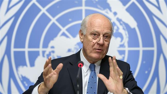 دي ميستورا: لا مباحثات سلام بشأن سوريا خلال الثلاثة أسابيع المقبلة
