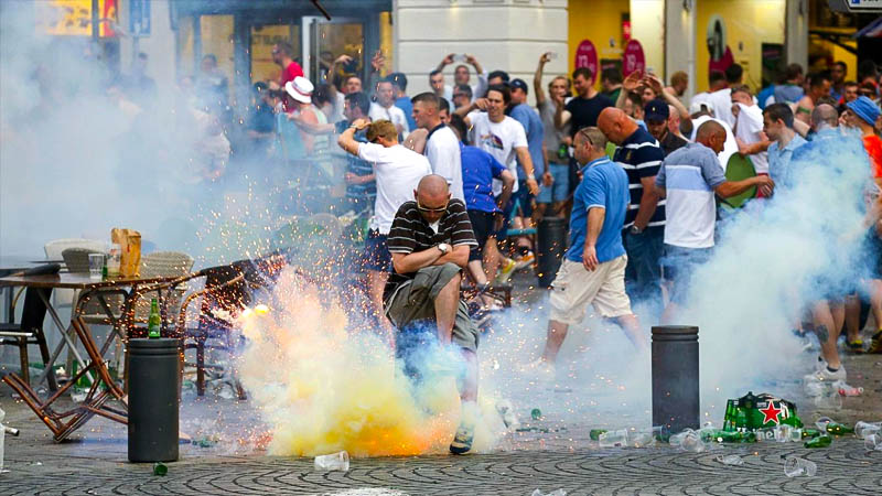 Euro 2016; Second Successive Day in Clashes of Fans