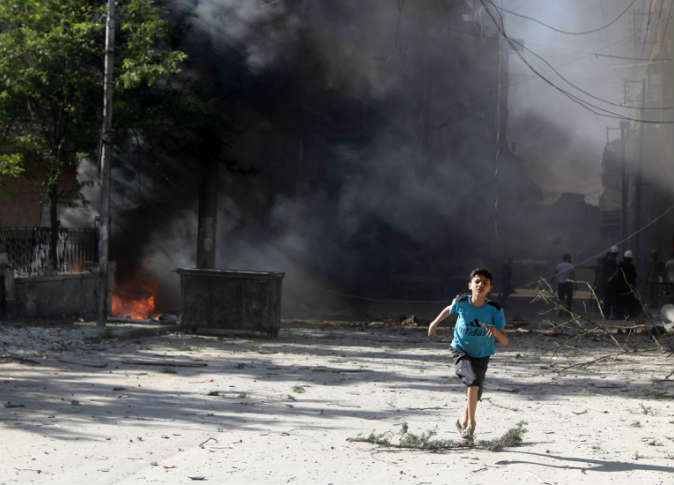 يوم دام في حلب مع تواصل القذائف الارهابية على المدنيين في شهر رمضان