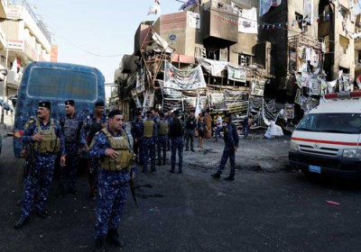 12 شهيداً وعشرات الجرحى في تفجير انتحاري شمال بغداد