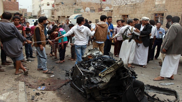 مقتل وجرح العشرات في تفجير إنتحاري بـ" المكلا" جنوب اليمن