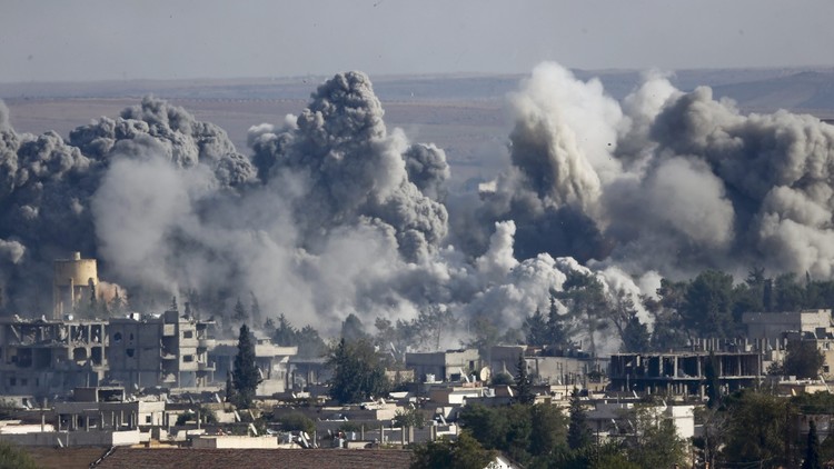 ناشطون: مقتل 21 مدنيا في قصف التحالف الدولي على منبج