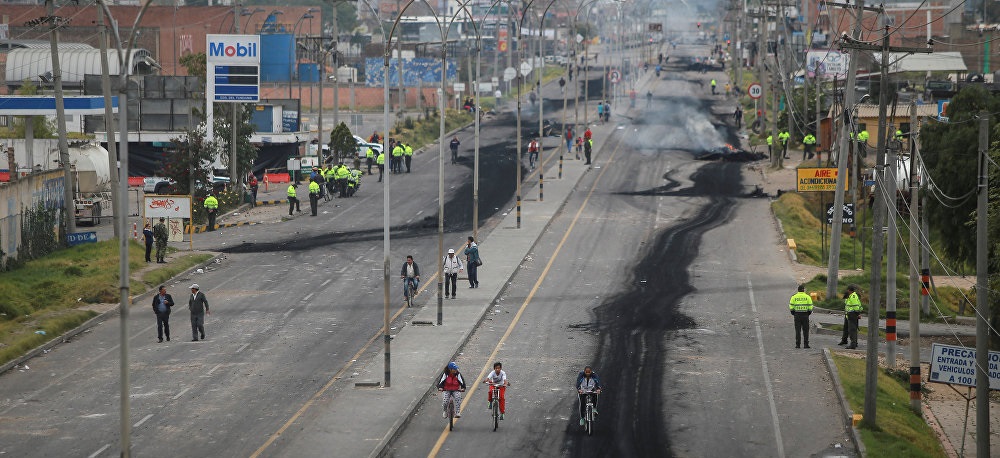 Colombia y paro de camioneros; “Una nación en venta”