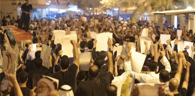 Masivas protestas en Bahréin en vísperas del juicio al sheij Qasem