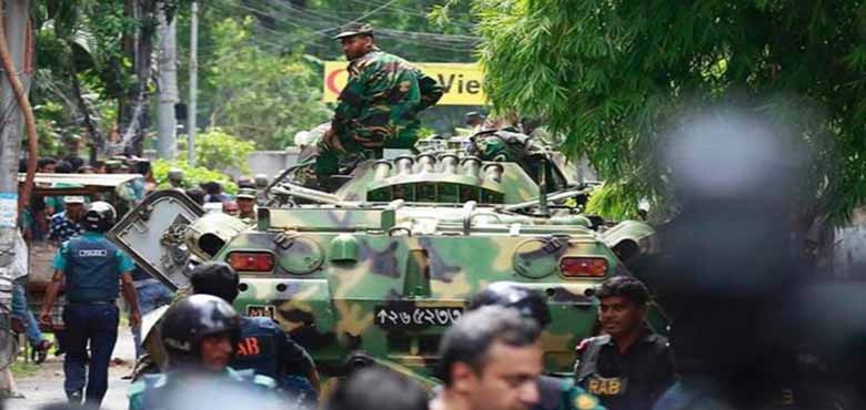 بنگلادیش، یرغمال بحران ختم، 6 دہشت گرد ہلاک، داعش نے قبول کی ذمہ داری