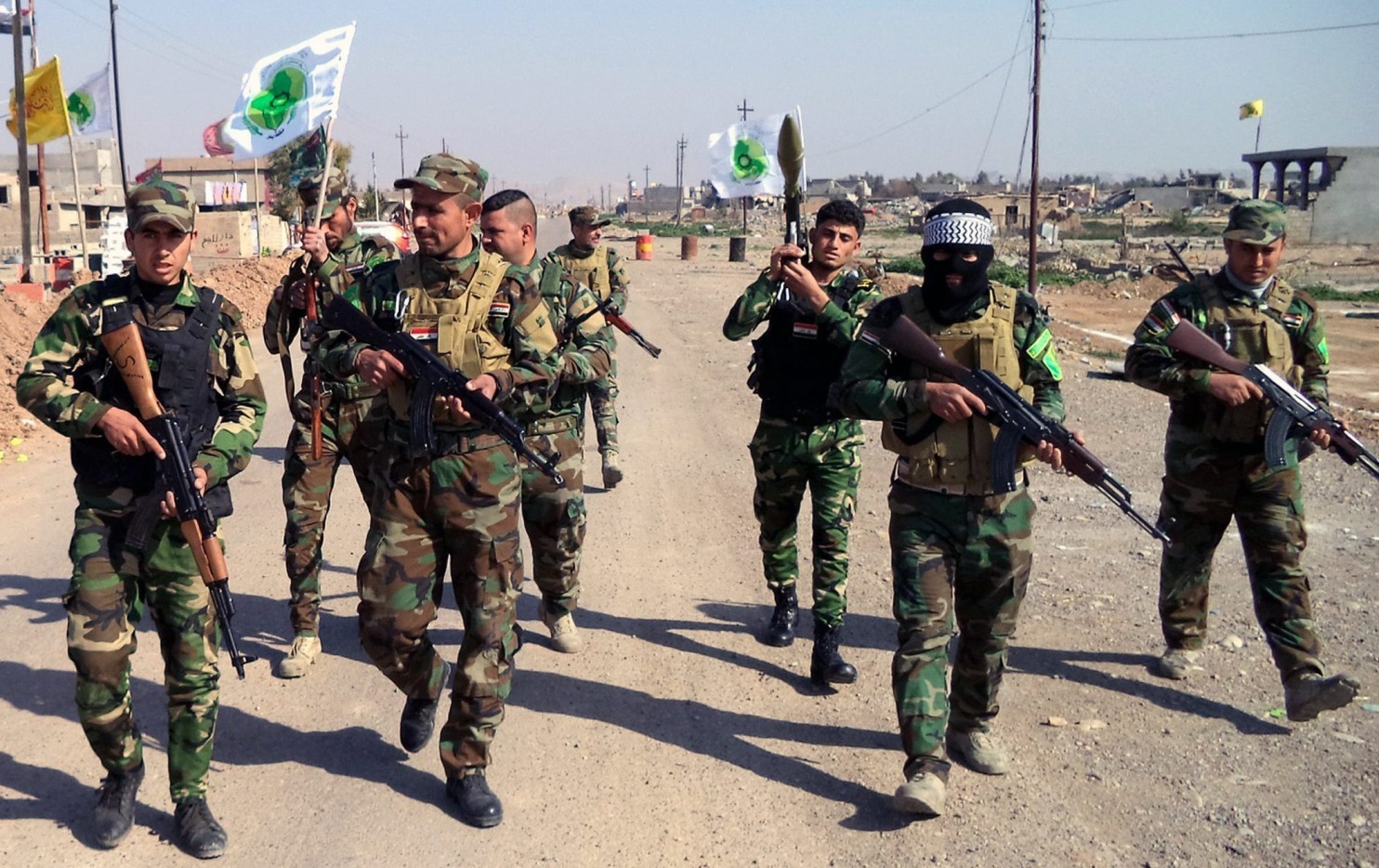 تقدم كبير للحشد الشعبي في جزيرة الخالدية شرق الرمادي