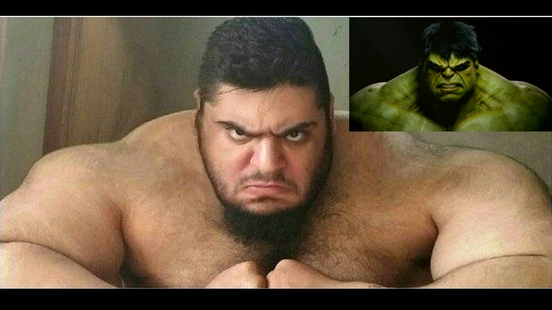 Iranian Hulk Ready to Defeat ISIS Terrorists