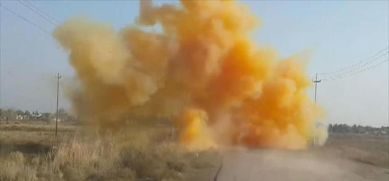 Daesh utilizó armas químicas en el ataque en el norte de Irak