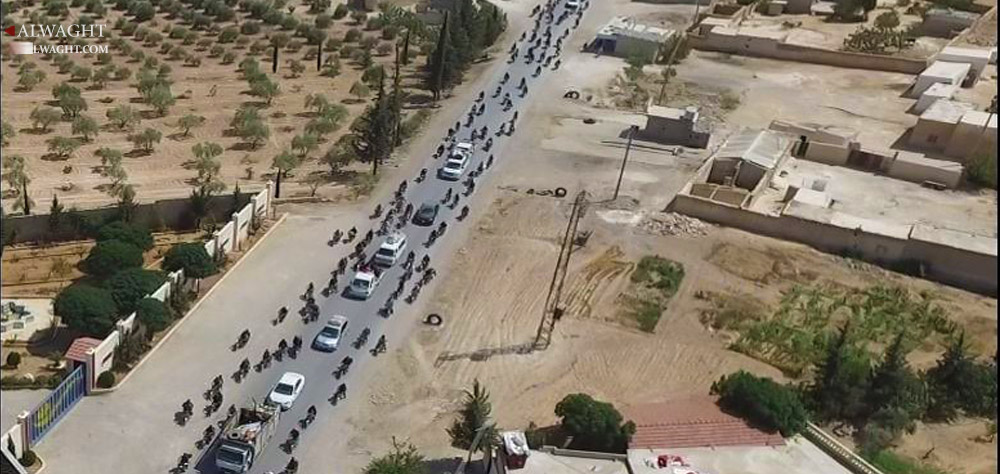 ISIS Appears to Use Civilians as Human Shields to Flee Syrian Town