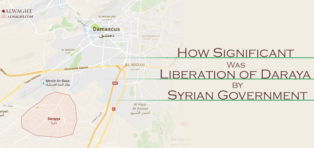 How Significant Was Liberation of Daraya by Syrian Government?