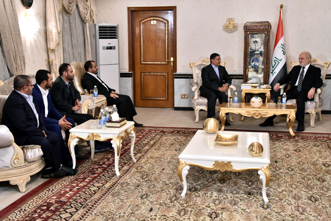 وزير الخارجية العراقي يؤكد رفض بلاده القاطع للتدخل العسكري في اليمن